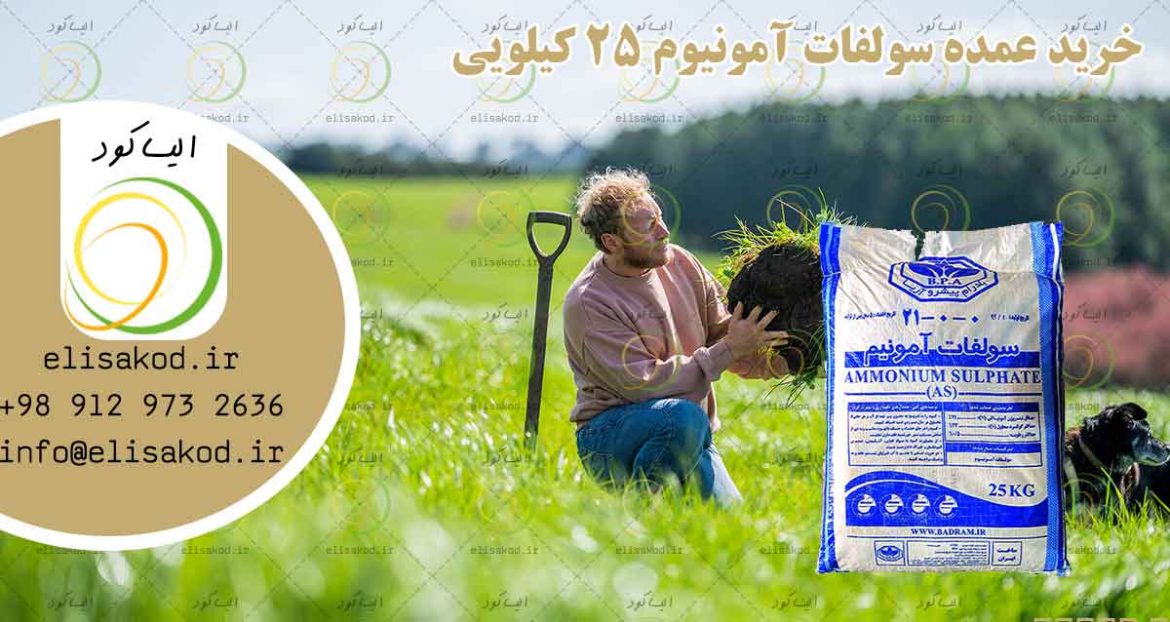 خرید عمده سولفات آمونیوم 25 کیلویی